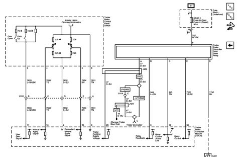 Chevy Silverado trailer brake diagram